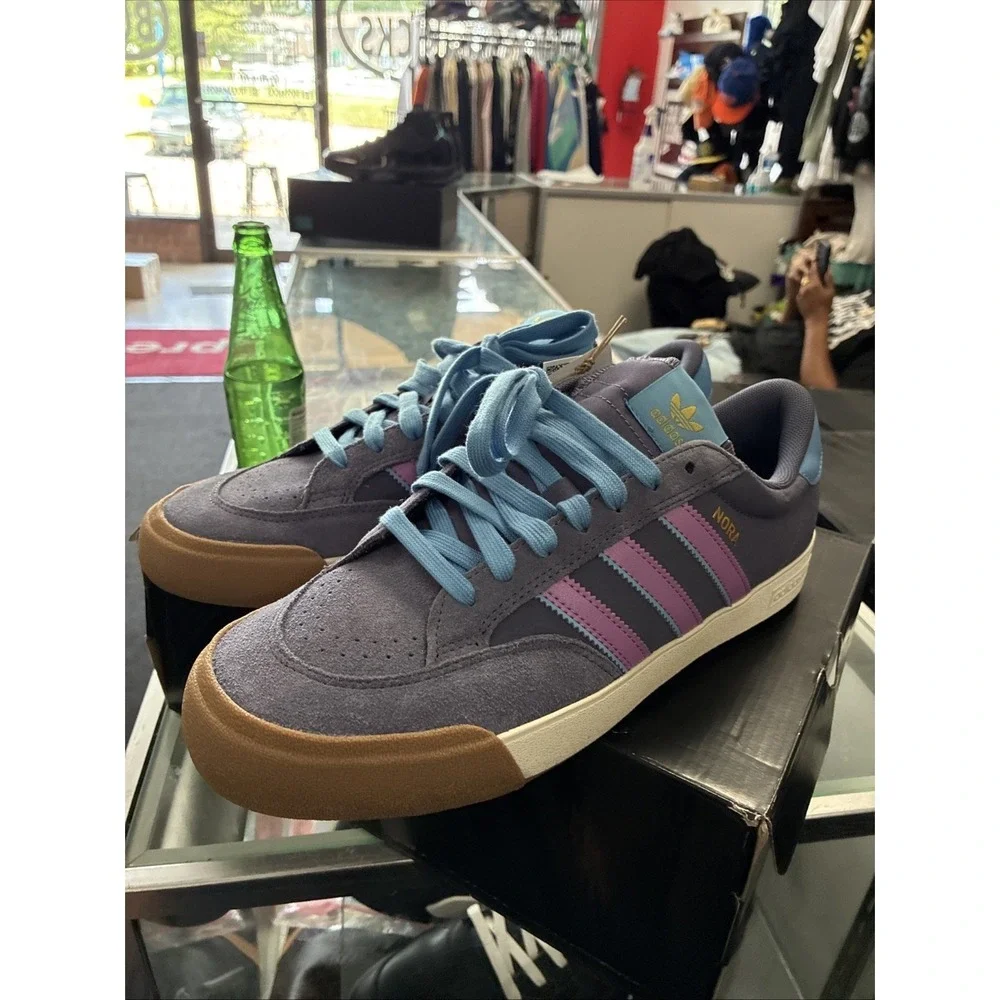 Adidas NORA Preloved Violet JP8586 Mens Size 11 Womens 12 Suede Sneakers NEW